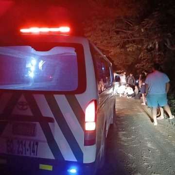 palo MOTOCICLISTA RESULTA LESIONADO EN ACCIDENTE SOBRE LA CARRETERA PANAMERICANA