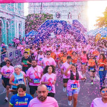 rosa 1 CARRERA ROSA 2026 REÚNE A FAMILIAS Y ATLETAS EN LAS CALLES DE SANTA ANA