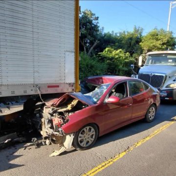 zonttw 1 DOS PERSONAS RESULTAN LESIONADAS EN ACCIDENTE DE TRÁNSITO EN EL ZONTE